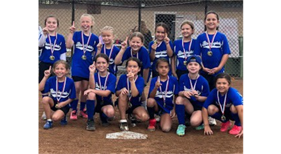 Season CHAMPIONS - Bloomingdale 8U Girls 