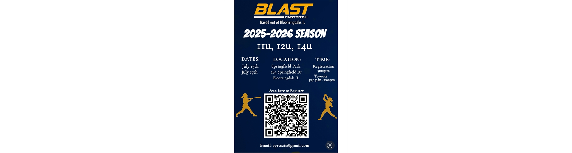 BLAST Softball 2026 Tryouts