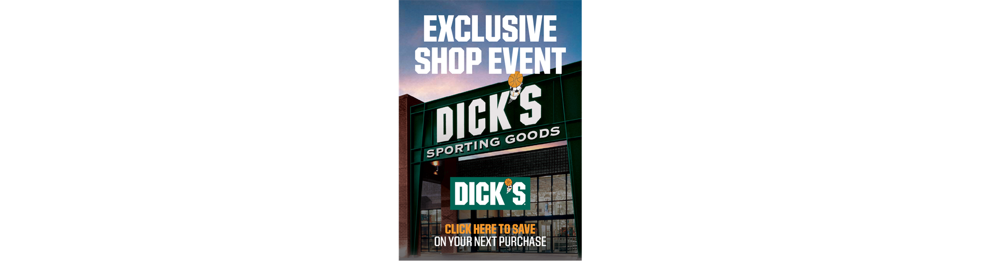 Dick's Sporting Goods April Coupon