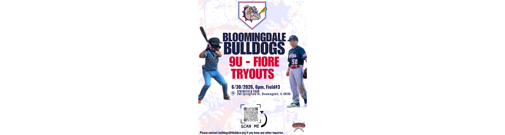 9U Tryouts - Last Date!!